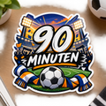 Fußball Sticker – 90 Minuten