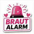 JGA Sticker – Braut Alarm