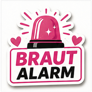 JGA Sticker – Braut Alarm