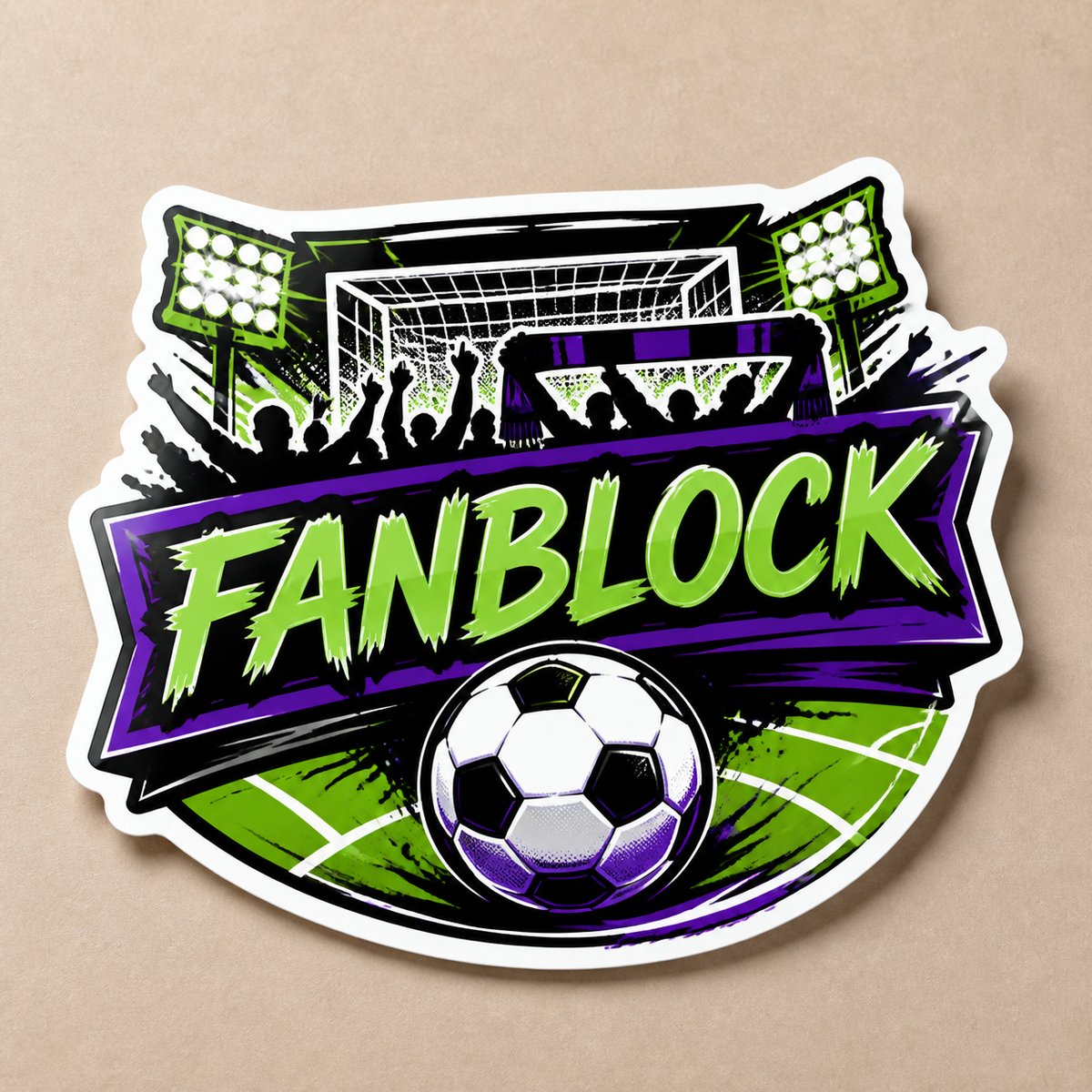 Fußball Sticker – Fanblock