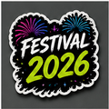 Festival Sticker – Festival 2026