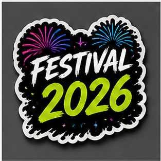 Festival Sticker – Festival 2026