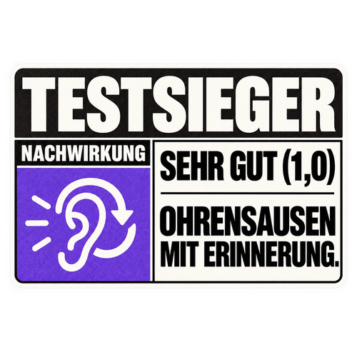 Festival Testverlierer – Ohrensausen mit Erinnerung