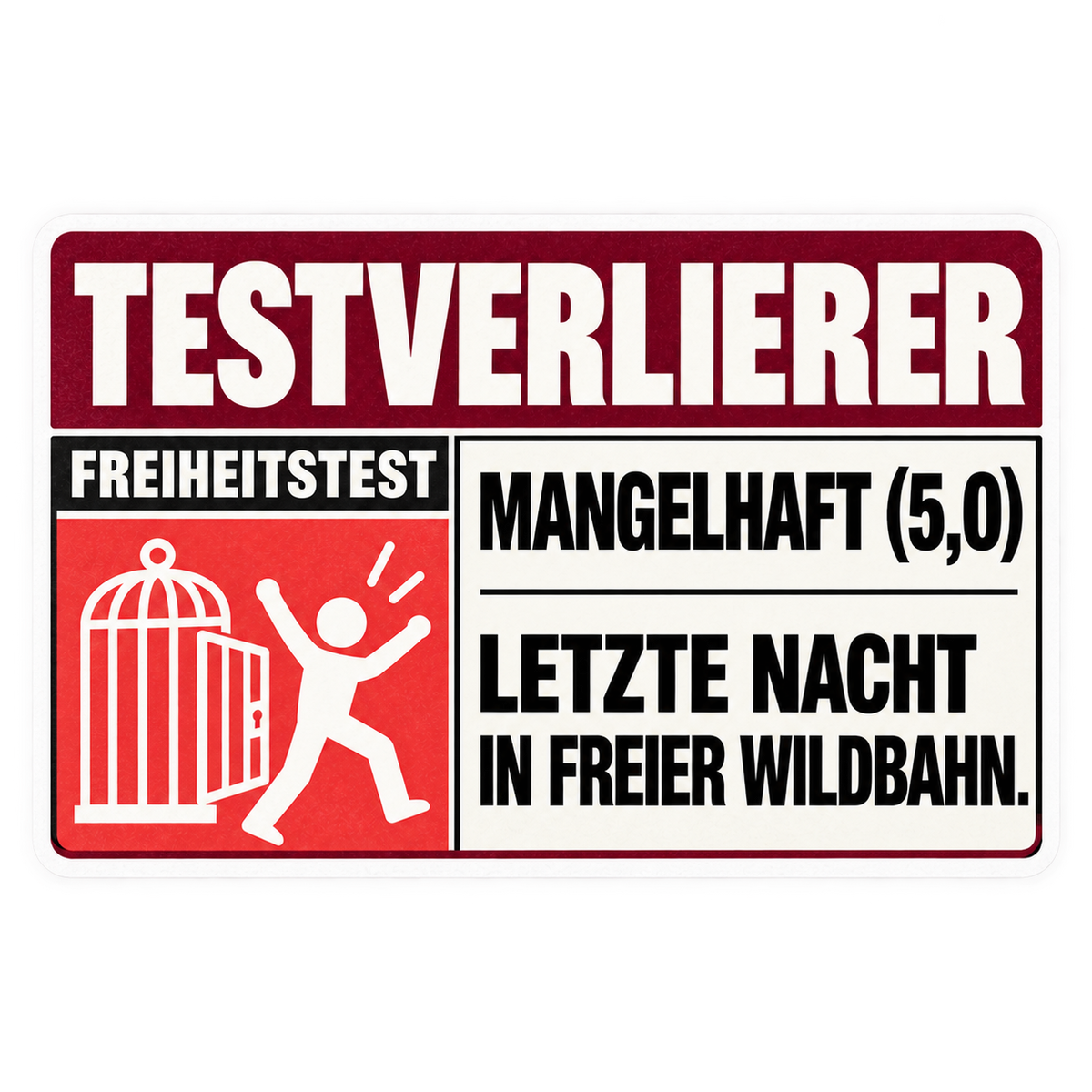 JGA Testsieger – Letzte Nacht in freier Wildbahn