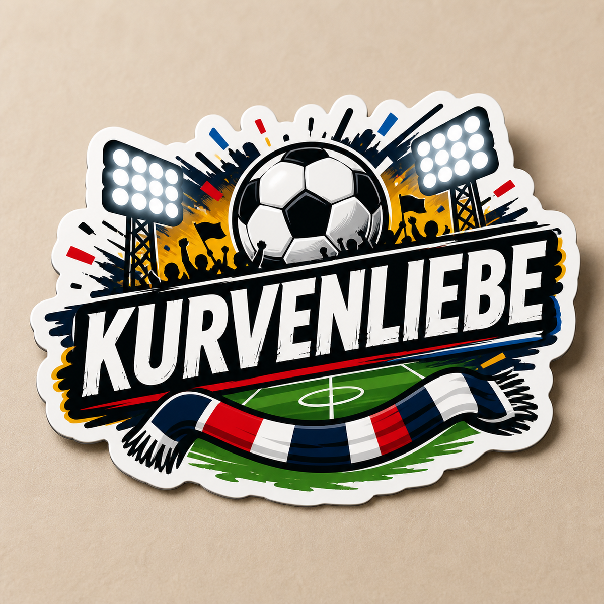 Fußball Sticker – Kurvenliebe