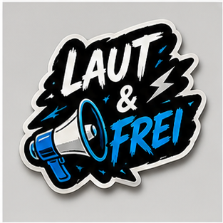 Festival Sticker – Laut & Frei
