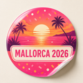 Mallorca Sticker – Mallorca 2026