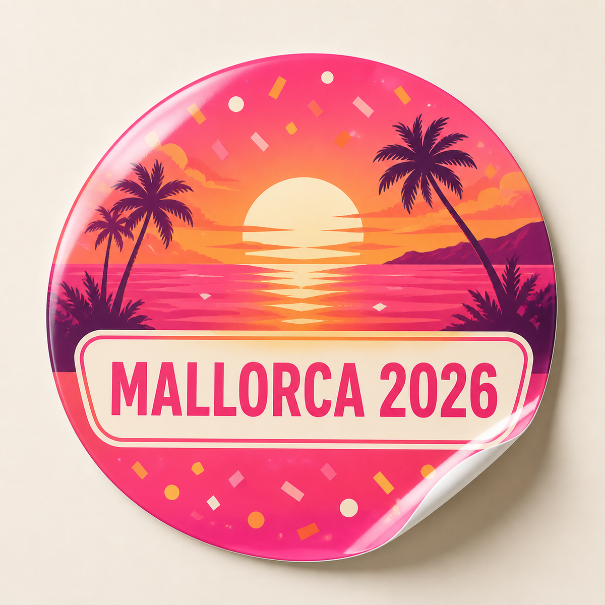 Mallorca Sticker – Mallorca 2026