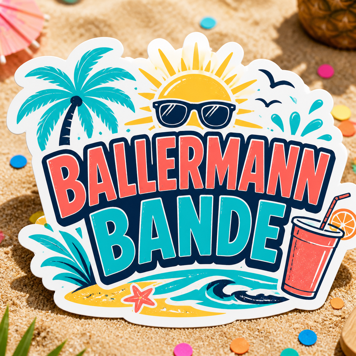 Mallorca Sticker – Ballermann Bande
