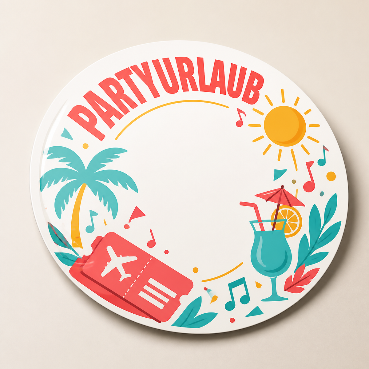 Mallorca Sticker – Partyurlaub