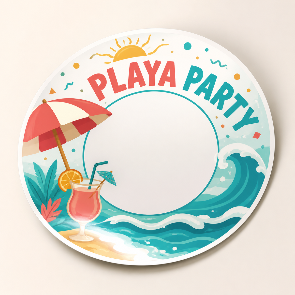 Mallorca Sticker – Playa Party