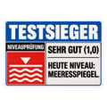 Mallorca Testsieger – Heute Niveau Meeresspiegel