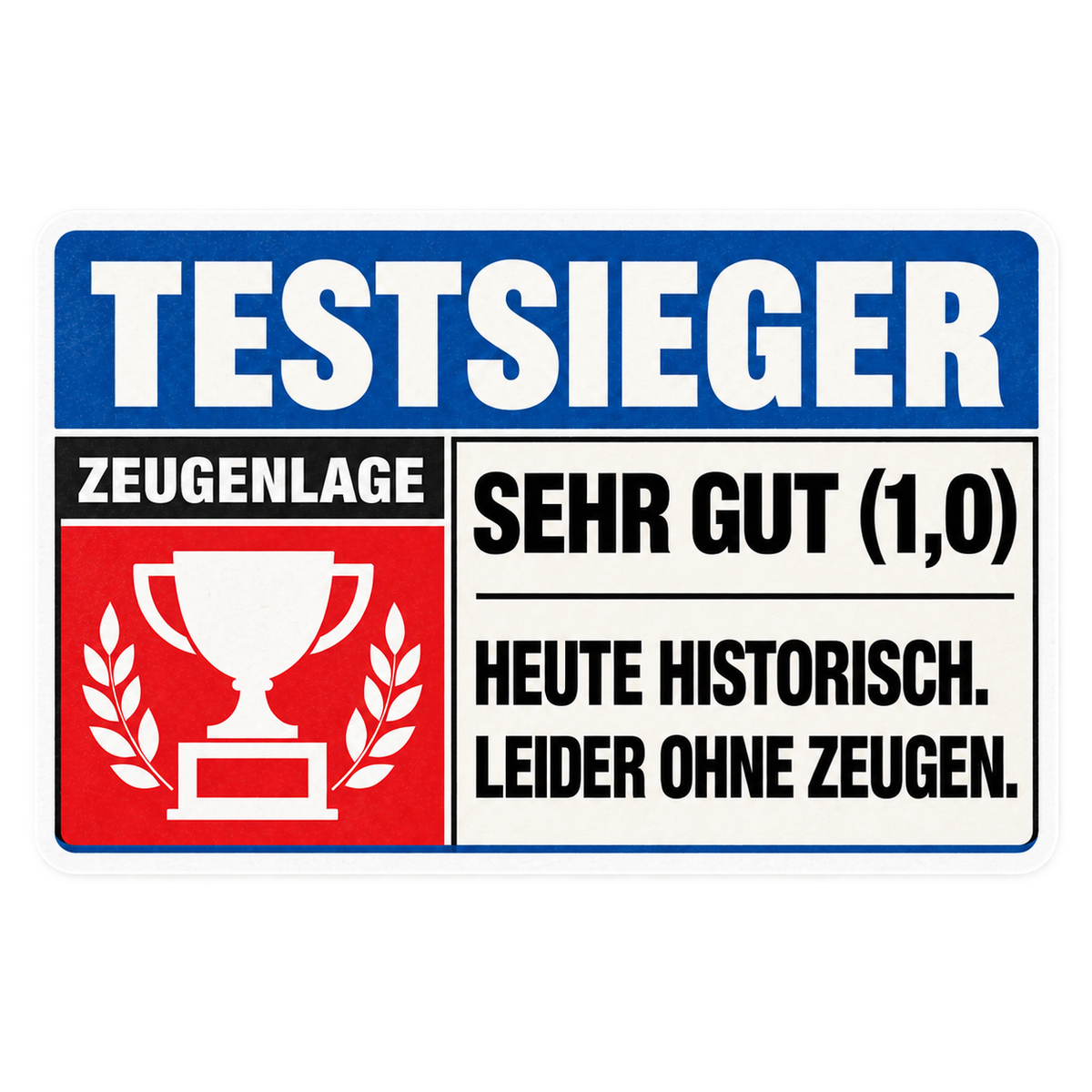 Mallorca Testsieger – Heute historisch, leider ohne Zeugen