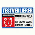 Mallorca Testverlierer – Abflug um sechs, Charaktertest
