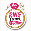 JGA Sticker – Ring Before Spring