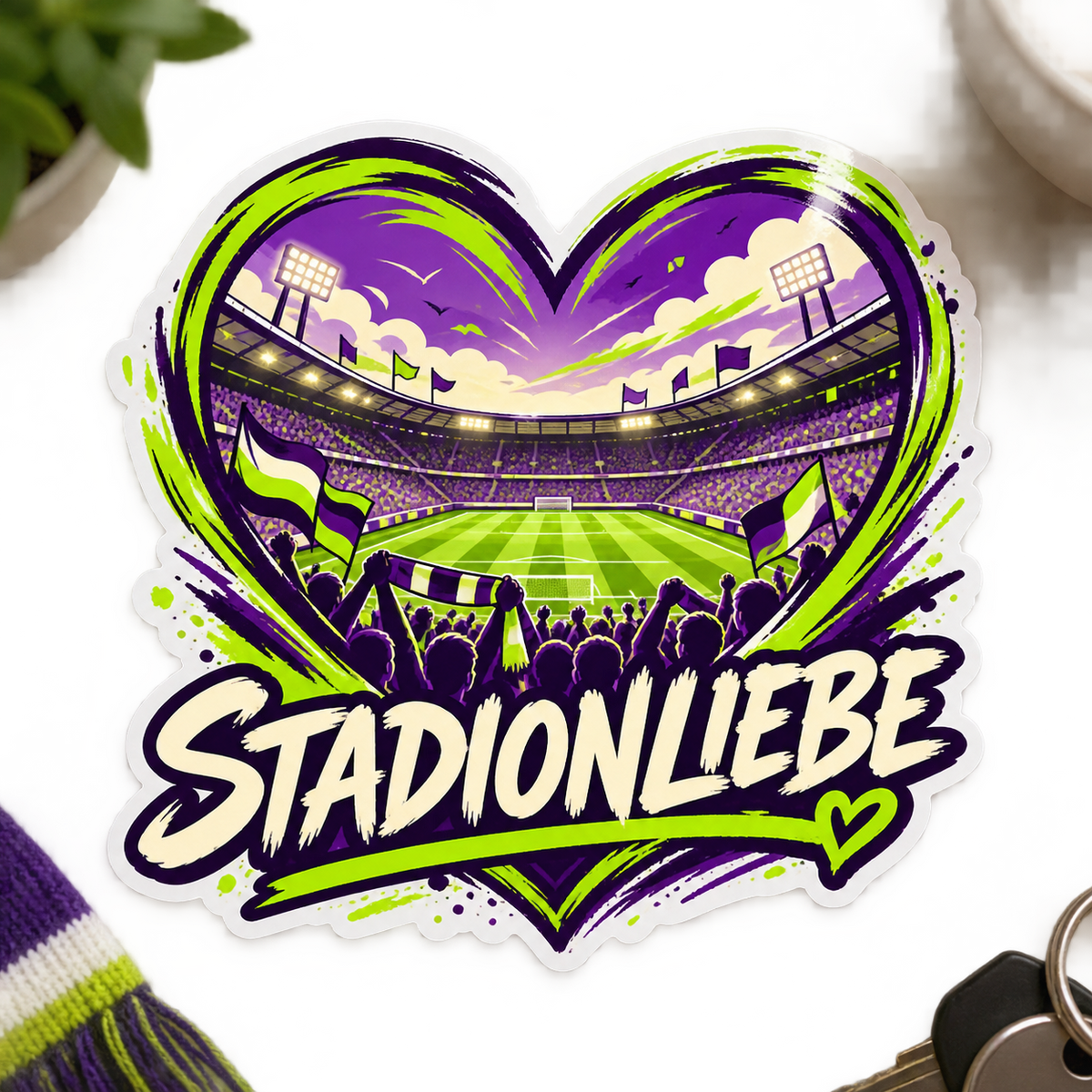 Fußball Sticker – Stadionliebe