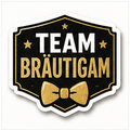 JGA Sticker – Team Bräutigam